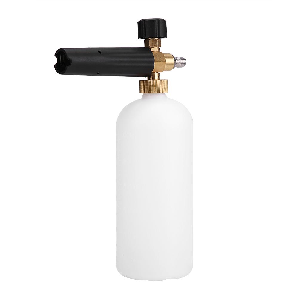 1 4  Adjustable Snow Foam Lance Washer 1L Bottle Car Wash Nozzle Sprayer Pressure Car Washer