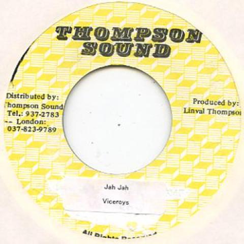 

7inch Record VICEROYS - Jah Jah Thompson Sound 1980 Jamaica Reggae, Ska & Dub