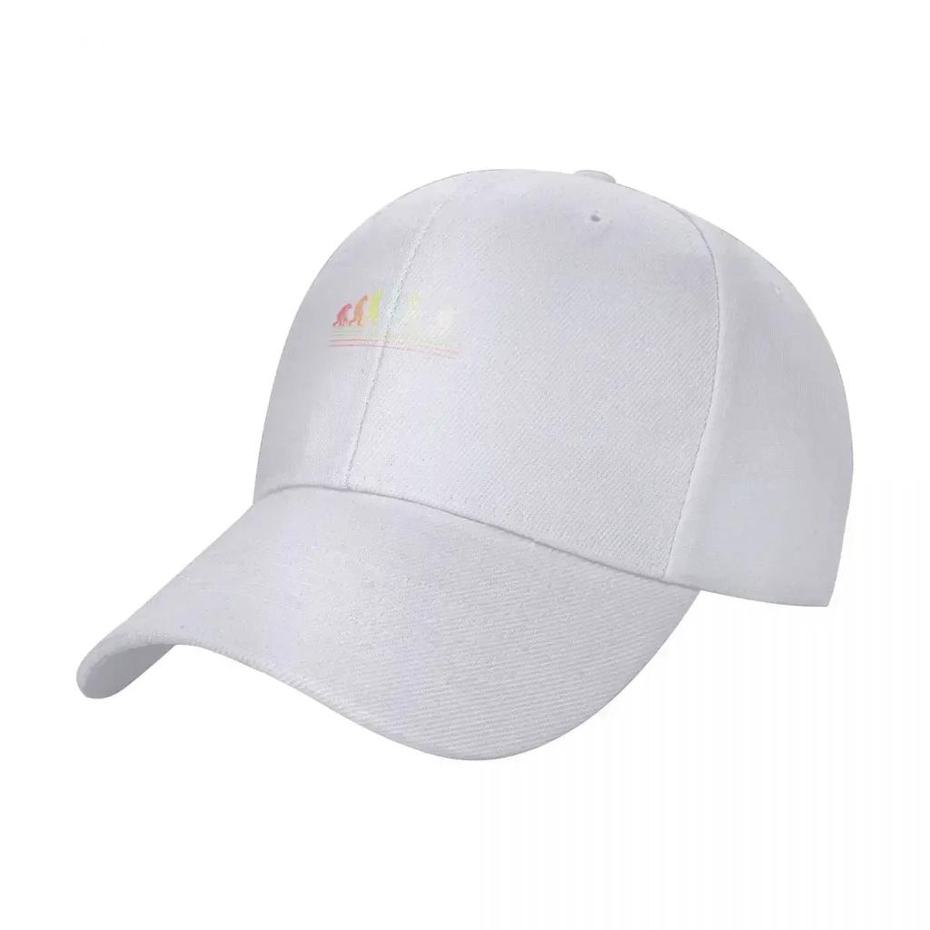 Vintage Funny Lawn Bowls Evolution Of Man Essential Baseball Cap Tea Hat Beach Hat Hat Luxury Brand Men's Luxury Women's