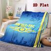 Fallout Vault-Tec 2D Flat Pattern Flannel Blanket High quality All Seasons Warmth and Comfort Perfect for Christmas Gifts.SMT0917556