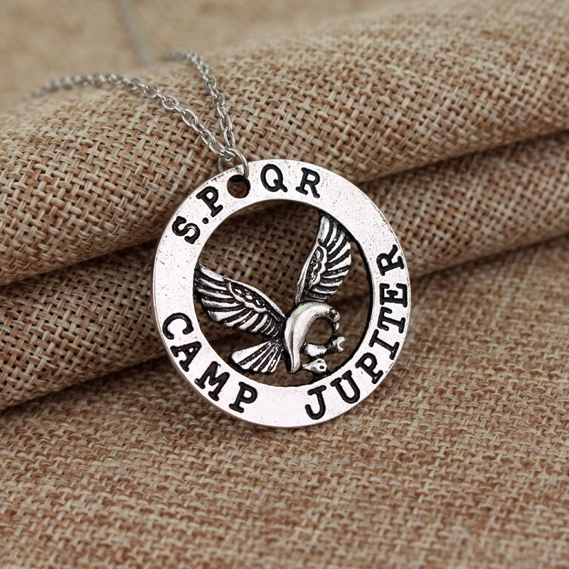 Movies Jewelry Necklace Dongsheng Hot Movie Percy Jackson Camp Half Blood Fly Horse Necklace