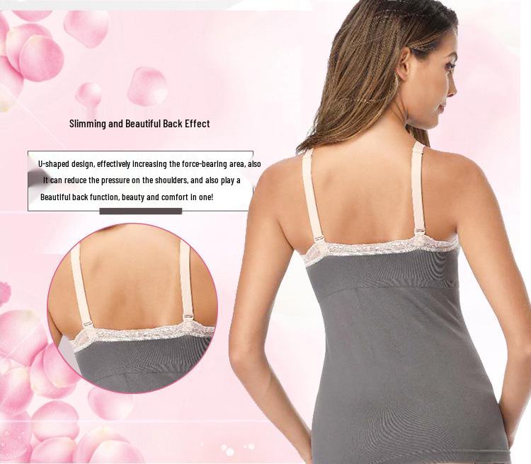 Maieu de alăptare maternă cu suport wireless și design anti-cădere