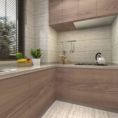 Magielif Brown Oak Wood Grain Wallpaper Sticker, Stylish Wood Grain Cutting Sheet, 60cm X 3m, Multi-Purpose, Repair, Redecoration, Thick, Odorless, No