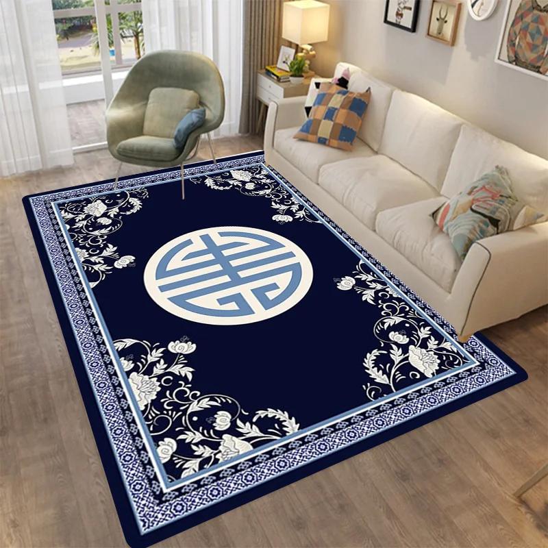 Modern Area Carpet Non-slip Floor Mat for Family Bedroom Indoor Children's Play Geometric Rugs Yoga Mats living room