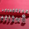 Sterling Silver 3D Lucky Cat Pendant - Cute Wealth Charm for Baby or Bestie Gift