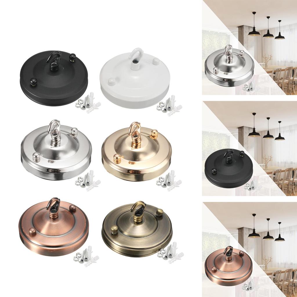 Ceiling Rose Hook Plate Chandelier Part Heavy Duty for Living Room Bedroom