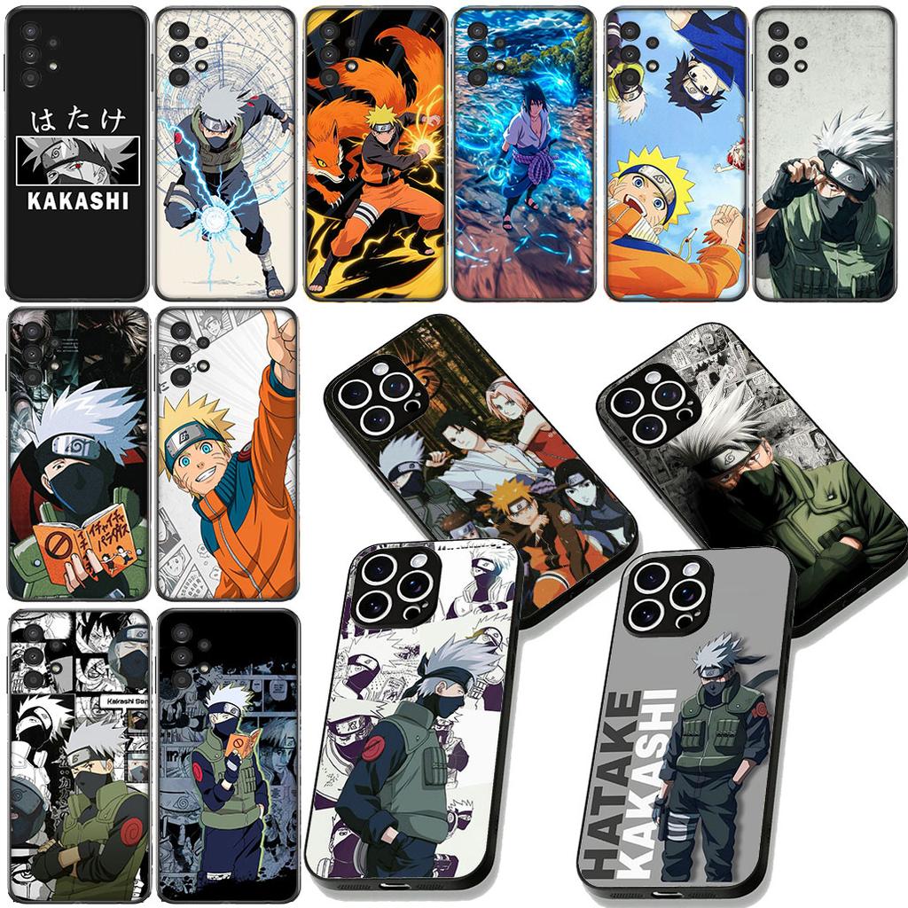 Narutos Uchiha Sasuke Kakashi Protective Cover for Xiaomi Redmi Note 12 11 10 A3 Pro 10A 10C 12C Note12 5G Phone Case