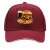 Adjustable Hat with Curved Brim  Outdoor Camping  Cap Wide Visor Fit for Driving Casual Wear ( Sandwich Baseball Cap
