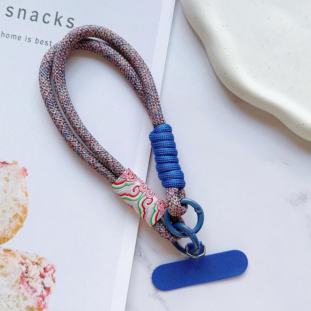 Universal Lanyard Mobile Phone Lanyard Wrist Strap Short Rope Hand Strap Hand Rope Decorative Handwoven for all Phone Case