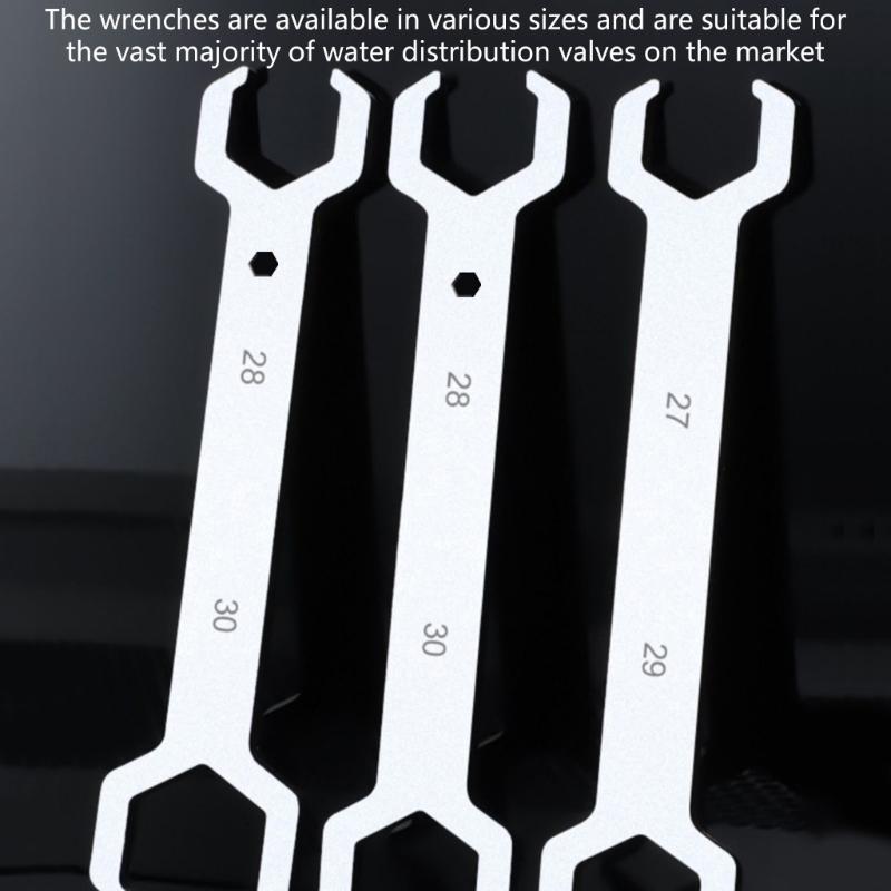 Double Open End Wrench Suitable for Underfloor Heating Manifold Valves Maintenance In Home and Construction