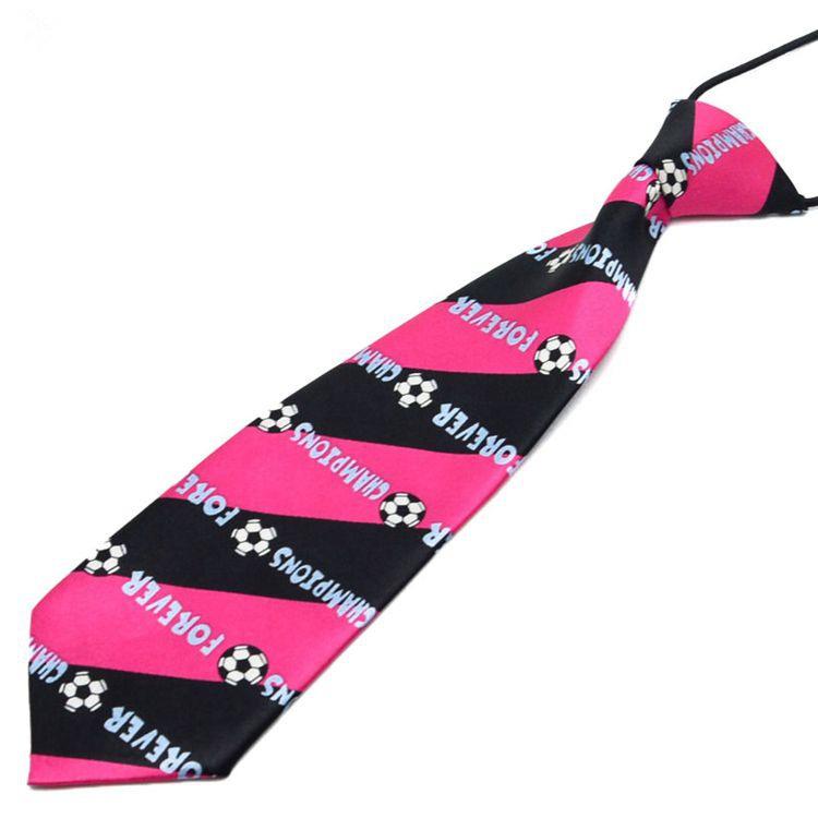 Kinderanzug Businessuniform Bedruckte Gestreifte Krawatte Gummiband Auftrittsgala Kinder Baby Accessoires