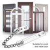 Rostfritt stål Slitstarkt Stöldskydd Kedjelås Säkerhetsvakt Insida Dörr Hem Hotell(2#)