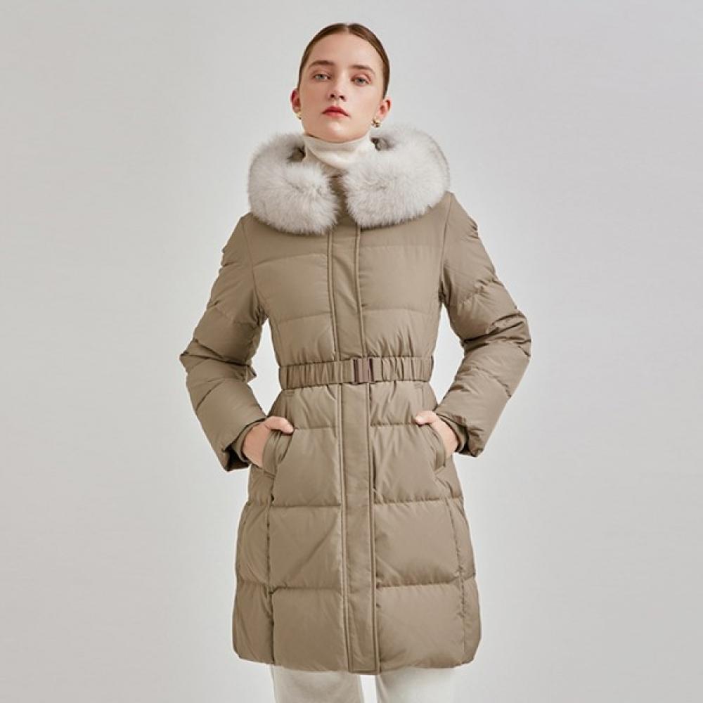 

She S miSS Line Belted Duck Down Jumper SSdjpn42040 Ivory/55