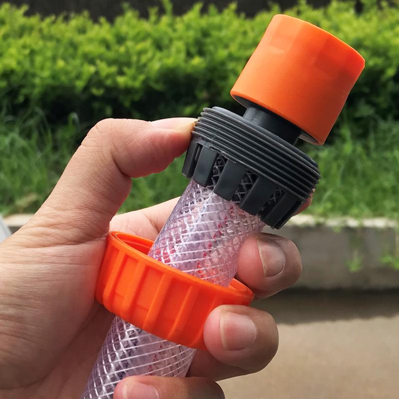 1-Inch Hose To Water Pipe Quick Connector - Durable Plastic Adapter for Car Wash Systems