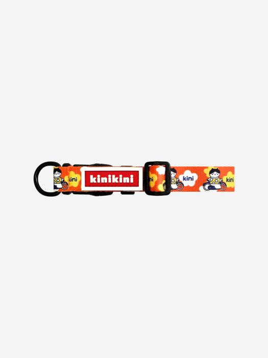KINIKINI RIDING DODO COLLAR-ORANGE (collar)