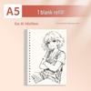 Morandi Detachable Student Sketchbook - Thick, Comfortable, Colorful Art Drawing Pad