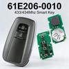86AUTOK - 2 Button Smart Key Control Fob For Toyota C-HR 2018 433mhz 434mhz RF430 (A9) Chip Car Remote Key MDL BR2EX 61E206-0010