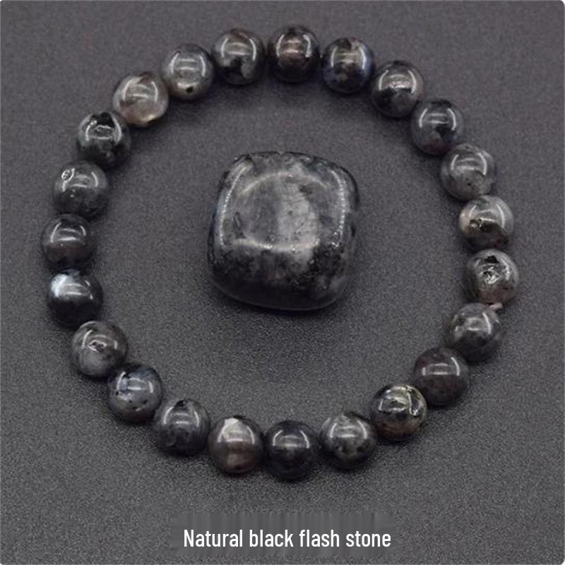 Jingde Jewelry Natural Agate Bracelet: Single-Loop Crystal Stone for Men and Women