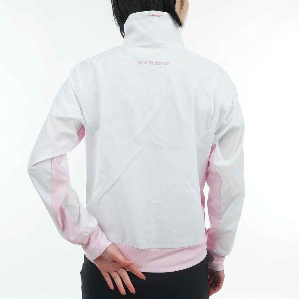 Golf Water Repellent Full Zip Blouson 0 [New Balance] Women's (4WAY Stretch/Windproof) / 012-4120502 030_White [S]