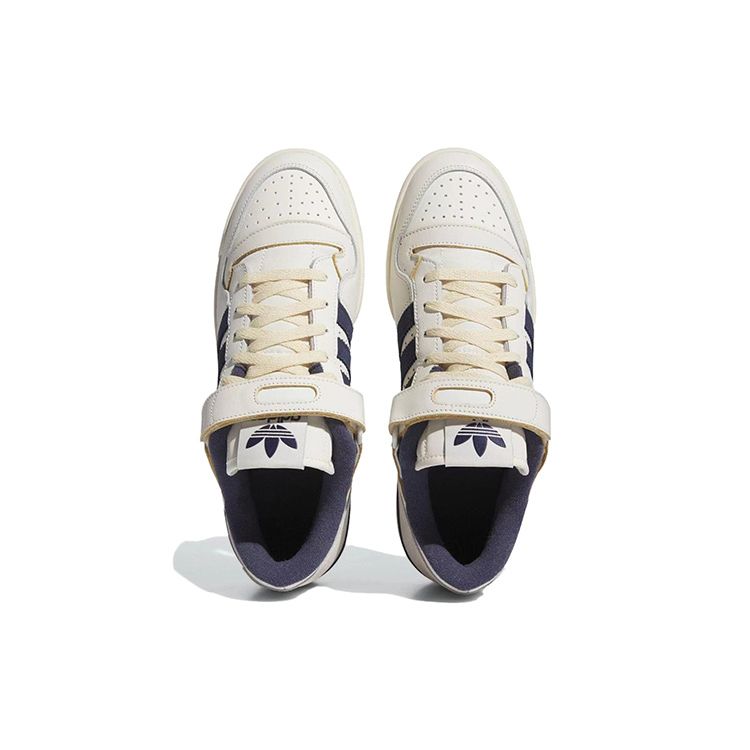 adidas Forum 84 Low Off White Shadow Navy Men Sneakers Cream-White IE9935