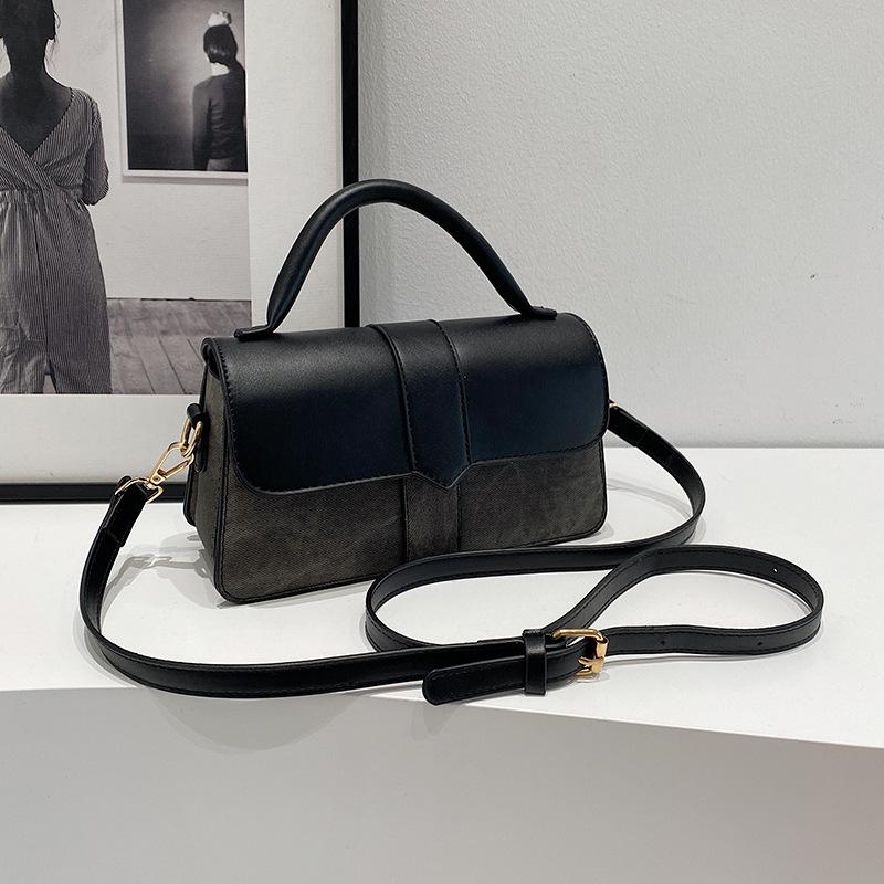 Fashion Handbag Simple and Versatile Small Square Bag New Trend Messenger Bag Texture Premium Shoulder Bag Women's Bag