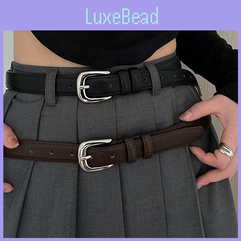 Stylish Vintage Womens Belt For Summer 2024 With Durable Two Layer Leather Design