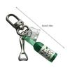 Unique Culture Inspired Beer Soju Bottle Keychain Charm Purse Decoration For Decorative Use And Fun Personalization