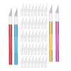 Craft Knife Hobby Chisel Tool Steel Blade Cutting Carving Scrapbooking Art Creation Tool