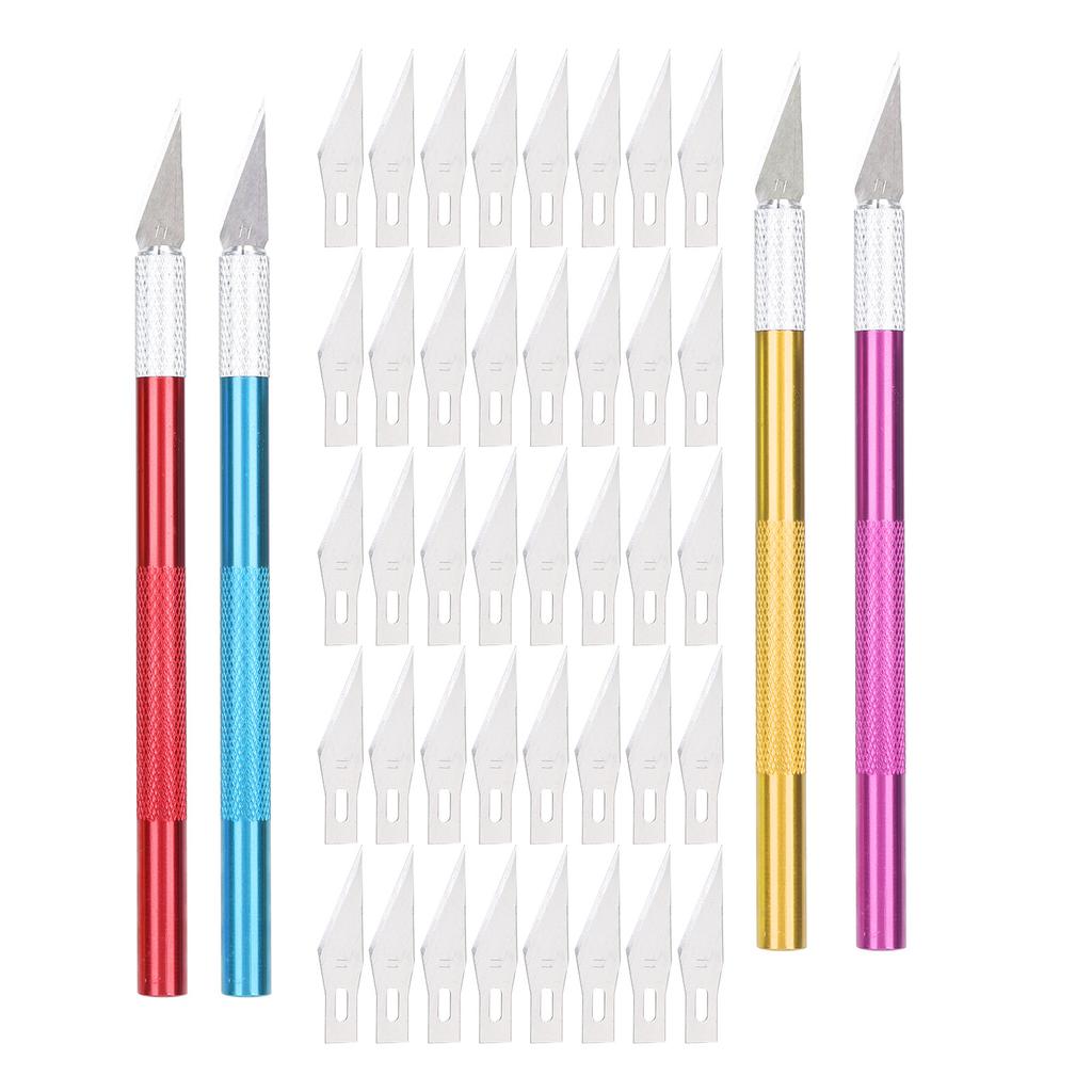 Craft Knife Hobby Chisel Tool Steel Blade Cutting Carving Scrapbooking Art Creation Tool