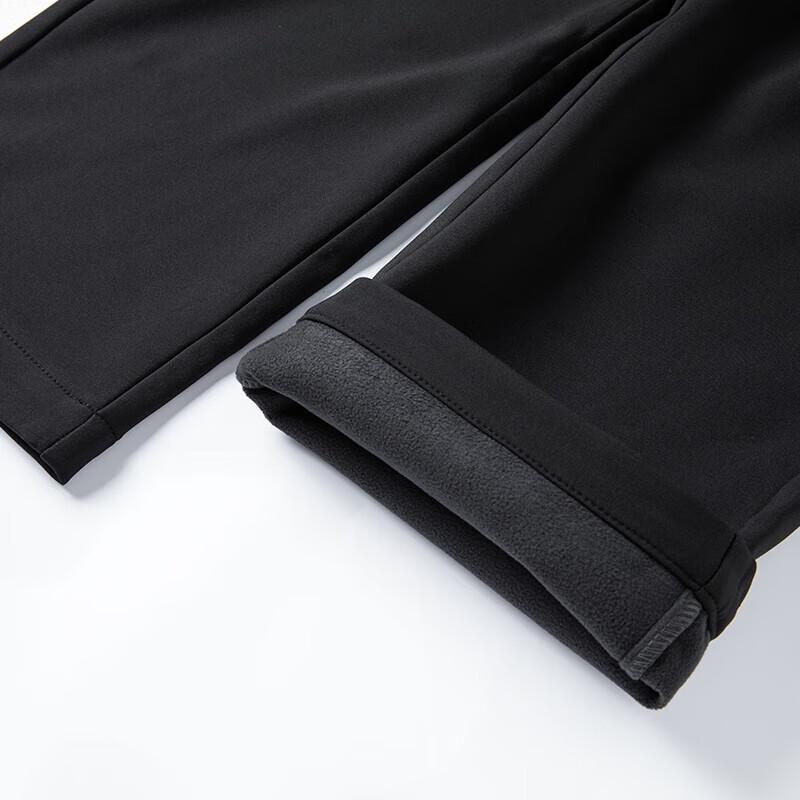 TOREAD Men's Stretch Windproof Water-Repellent Fleece-Lined Softshell Pants