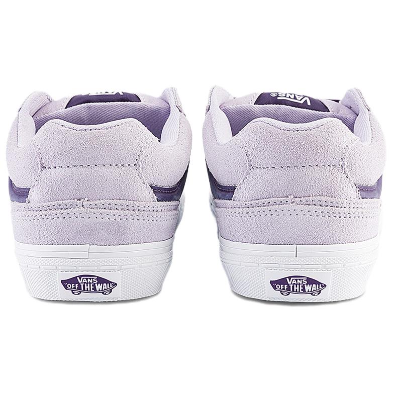 Vans Caldrone Abrasion Resistant Low Top Skateboard Shoes Women's Light Purple VN0007P9EMY
