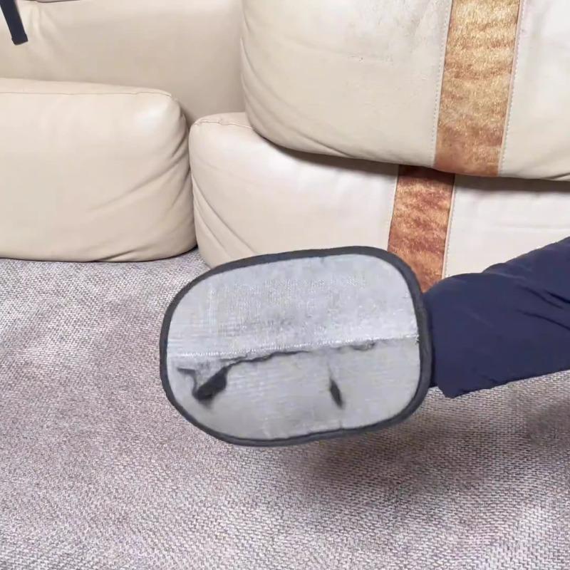 Pet Electrostatic Hair Removal Gloves, Bidirectional Brush, Hair Removal Brush Gloves, Pet Hair Cleaner