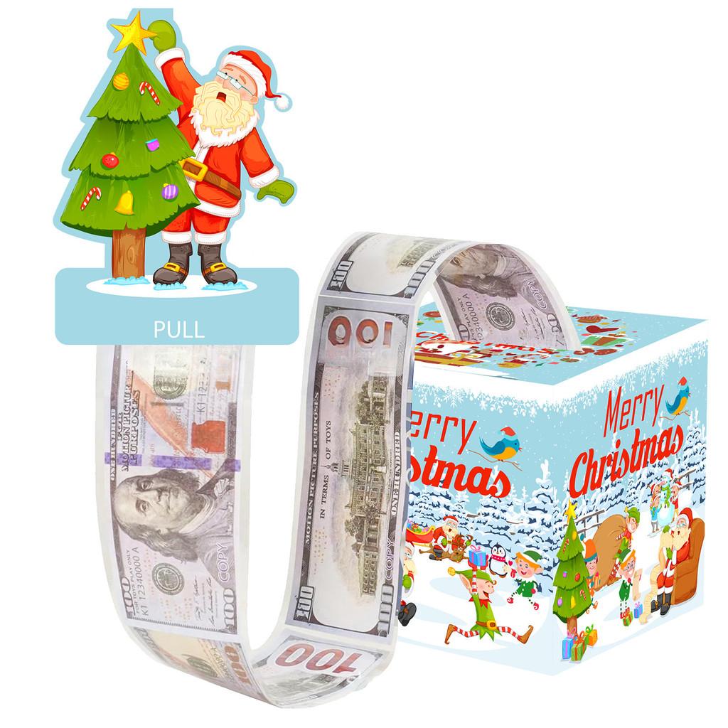 Tree Santa Christmas Festive Decor Props Gift Box Holiday Celebrations Parties
