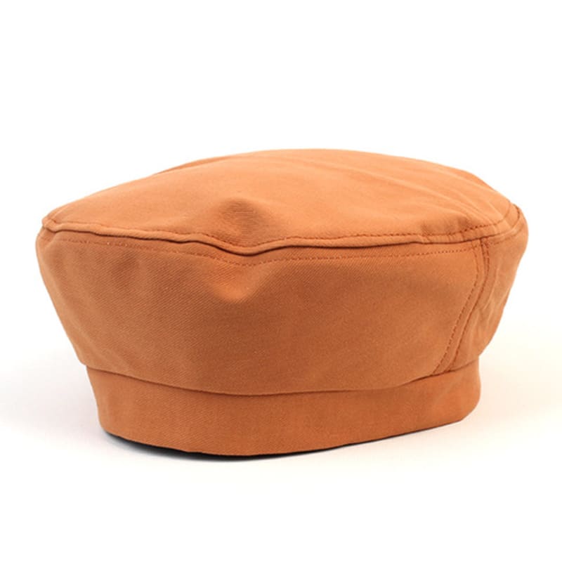 Universal chemistry Simple Cotton Orange Beret Beret