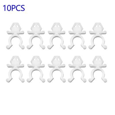 10 szt. Biały Zestaw Klipsów Uchwytów Pręta Maski Silnika Dla Nissan 240SX 1989-1994 Dla Nissan Frontier 1998-2004 Dla Nissan Navara D22
