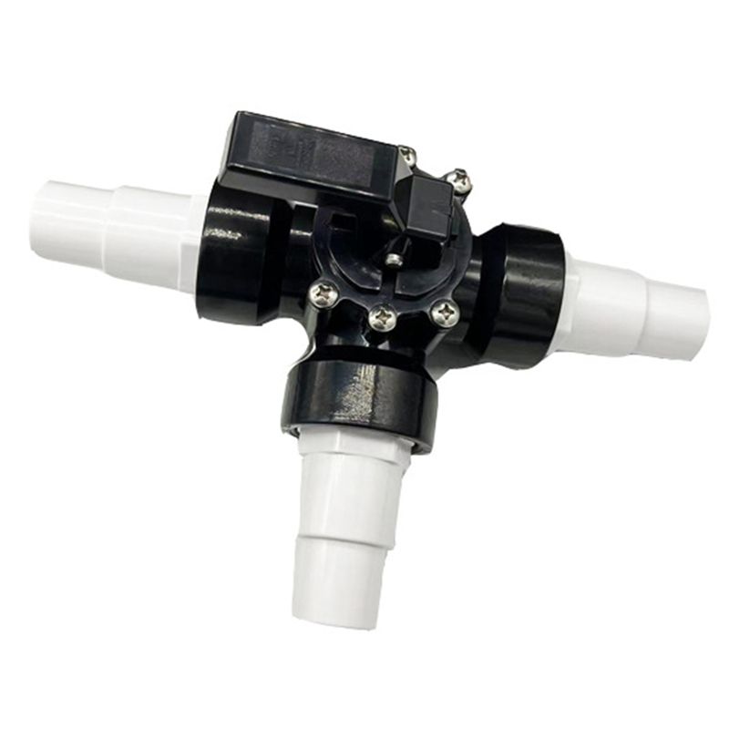 A60Z1.5 Inch 3 Way Clean Connectors Swimming Pool Valve Hose Diverter PVC+ Metal Pipe Replacement Connectionmay