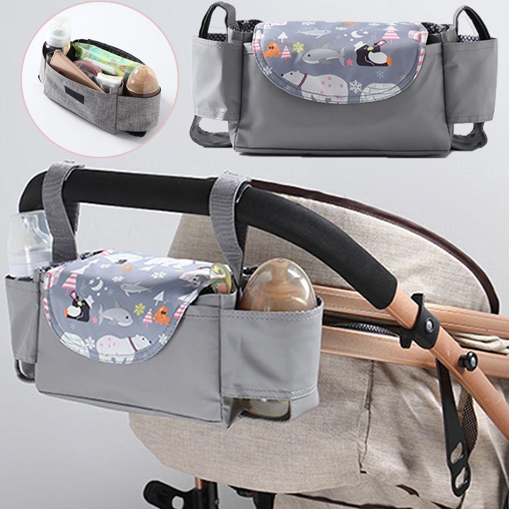 

Nappy Bags Carriage Stroller Cup Holder Bottle Holder Baby Pram Organizer Stroller Storage Bag