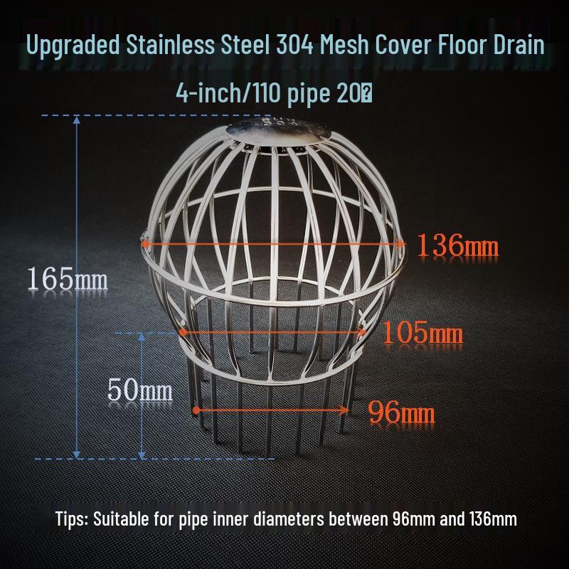 Upgraded Stainless Steel Roof Gutter Drain