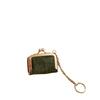 Portable Kiss Lock Coin Purse PU Leather Keychain Change Wallet  Valentine's Day