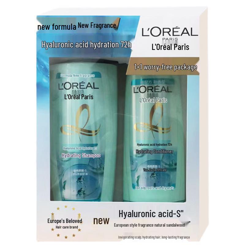 

L Oréal Hyaluronic Acid Shampoo & Conditioner Set