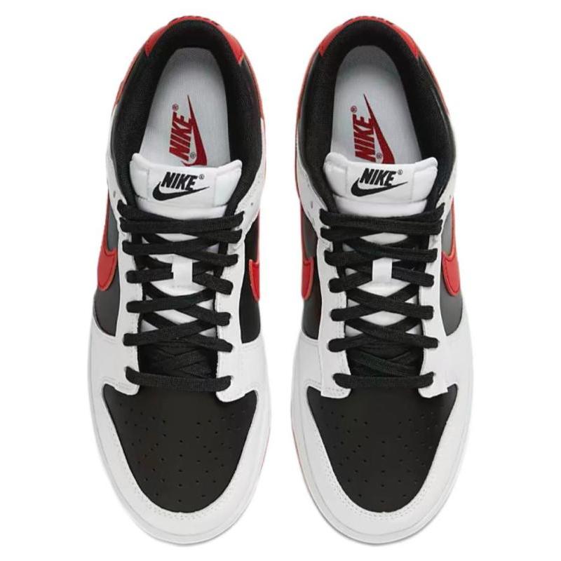 Nike Dunk Low Retro White Black University Red Skate Shoes Sneakers FD9762-061