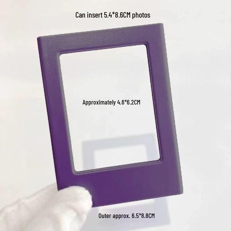 

TEMU Instant Camera 3-Inch DIY Magnetic Photo Frame - Creative Fun for Small Photos 88-6.5CM