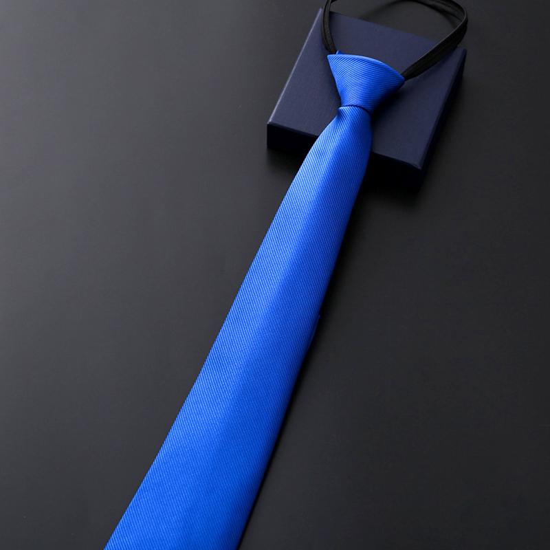

1 шт. деловой галстук рубашка аксессуары рубашка аксессуары для вечеринок подарки одежда полосатый галстук на молнии ленивая молния однотонное формальное платье