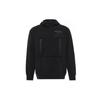 Solid Logo Double Zip Pocket Hoodie Men Hoodie Black DD5926-010