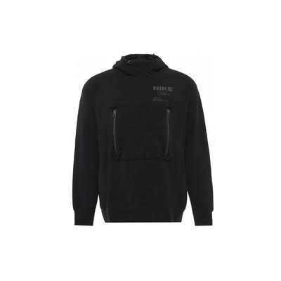 Solid Logo Double Zip Pocket Hoodie Men Hoodie Black DD5926-010