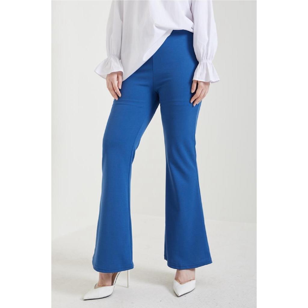 206 Spanish Leg Fabric Trousers