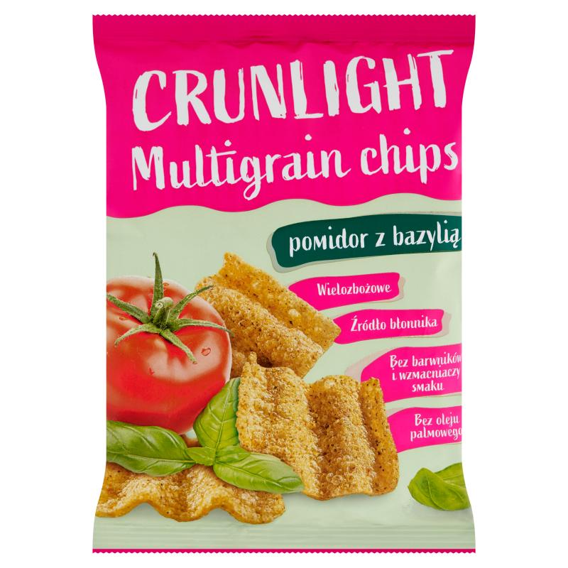 Crunlight Multigrain Chips Tomato & Basil 70g