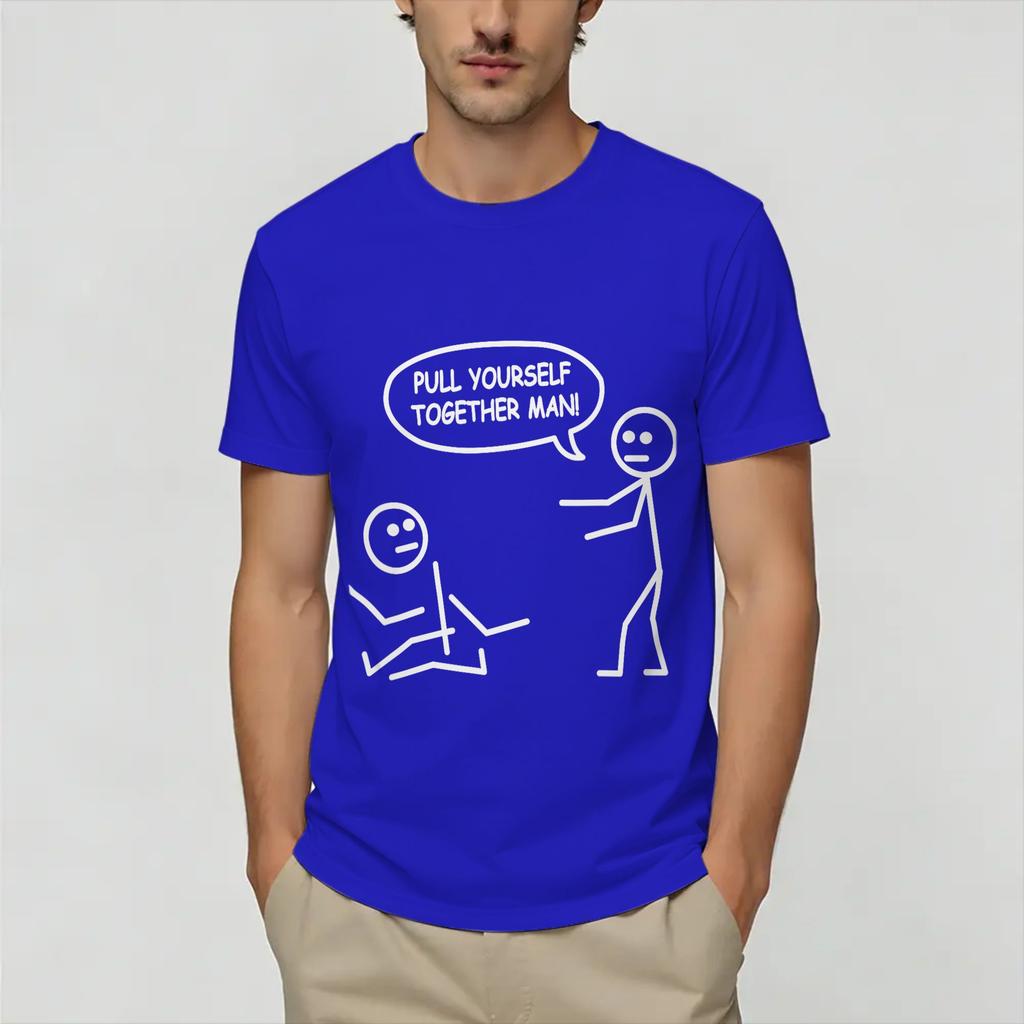 Funny Ow Ow Ow Ow Saying Body T Shirt Unisexs Pure Cotton Vintage TShirts Crew Neck Tee Shirt Short Sleeve Tops New Arrival