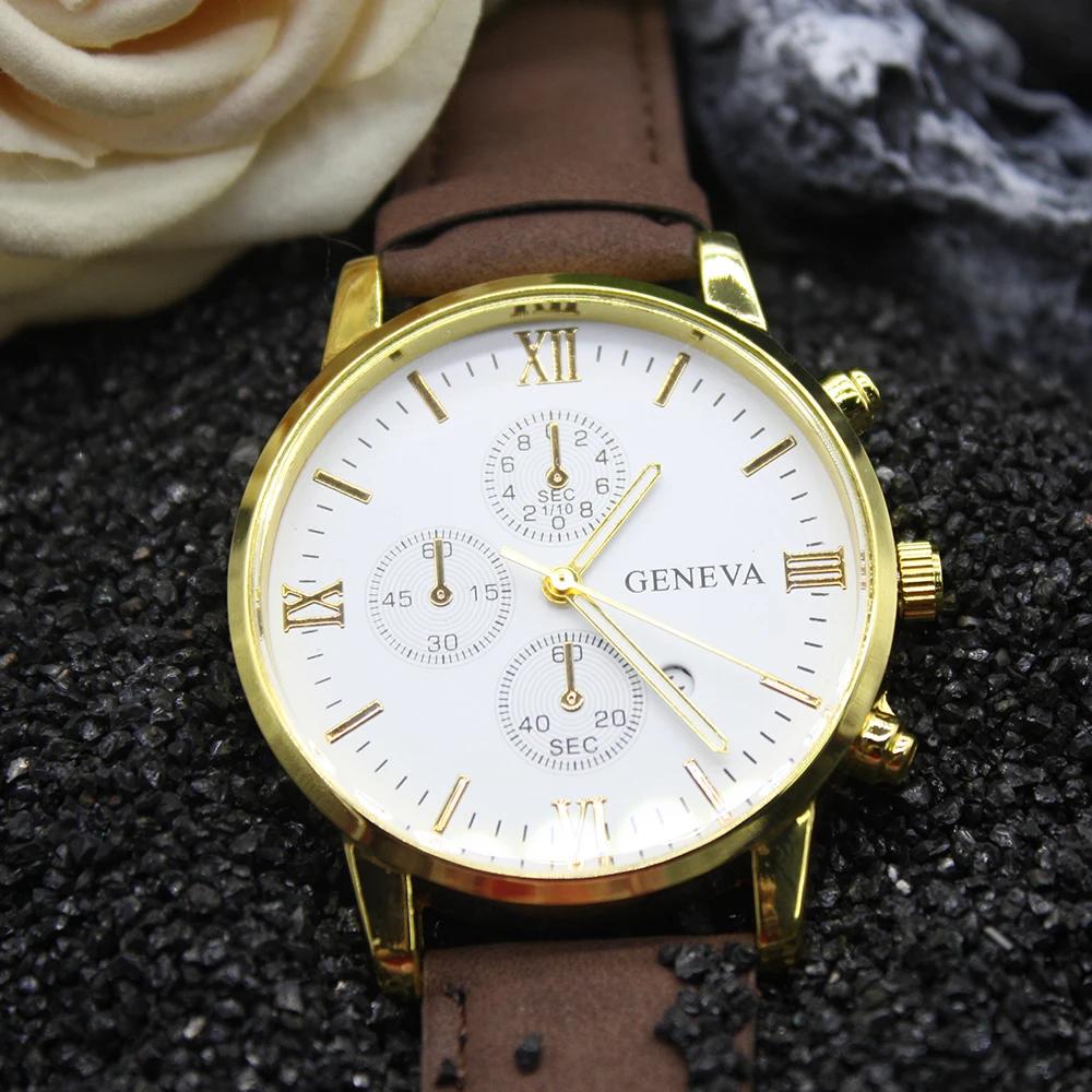5pcs High Quality Fashion Waterproof Dial Minute Scale Box Included Luxury Business for Sports Running Outdoor Office Worker
