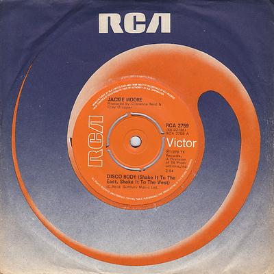 7inch Record JACKIE MOORE - Disco Body (Shake It To The East, S RCA2759 RCA Victor 1976 UK Soul/Funk Used